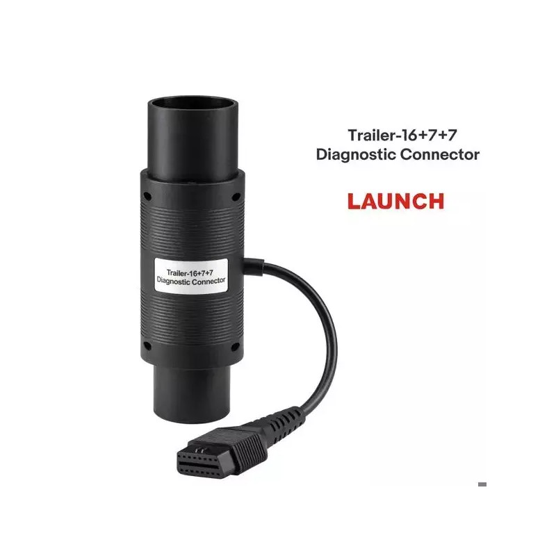LAUNCH 호환 LAUNCH DBScar 트레일러-1677 진단 커넥터는 X431 PAD를 사용하여