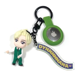BTS TinyTAN Dynamite AirTag Figure Keyring - V