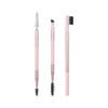 REAL TECHNIQUES, Kit de Brochas para Cejas, Incluye 3 Herramientas