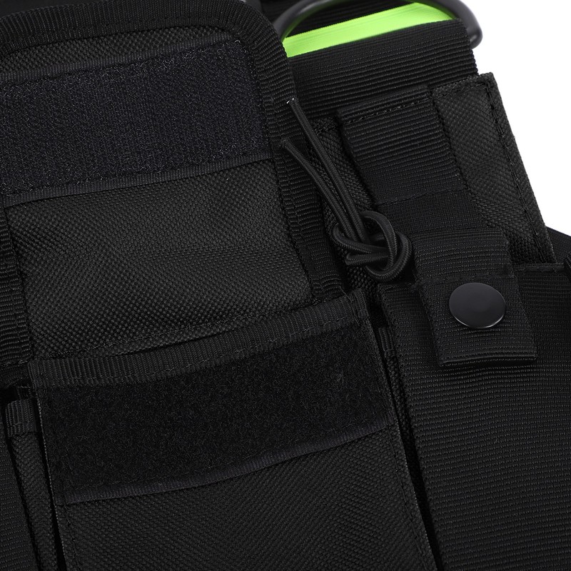 Multifunctional Nylon Waterproof Chest Bag Reflective Safety Tooling Vest for