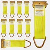 MorScan 10 Pack E-Track 2" x 6" Rope Tie-Offs, E