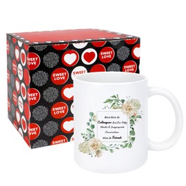 Secret Santa Gifts for Work Colleagues,Gifts for Work Colleagues,Work Bestie Gifts,Colleague Christmas Gifts,11oz Funny Mugs for Work Colleagues,Work Colleague Gifts for Women,Gifts for Colleagues