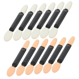 Outanaya 50piezas Brochas Doble Punta Para Manicura y Nail Art Con Efecto Espejo Esponjas Creativas Para Aplicar Polvo y Sombra Accesorio Profesional Para Decoración De Uñas