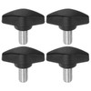 HARFINGTON 4pcs Tee Wing Knobs Thumb Screws M8 x 14mm