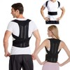 Improvement of curved back, correct posture band, posture improvement, shoulder wide belly band Black/3XL 2ea