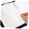 SEWACC Notebook Binder with Glitter Edge Zipper Protective Photo Album