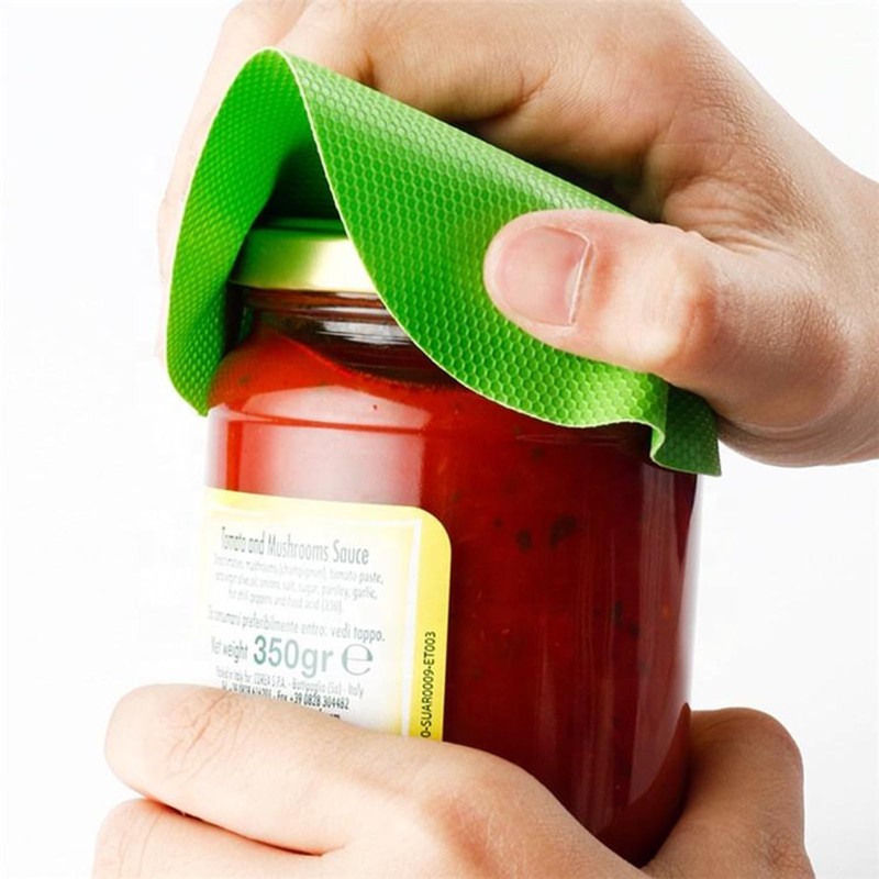 6 Pcs Jar Opener Gripper Pad, Silicone Multi-Function Anti-Slip Heat