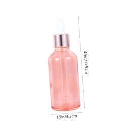 PACKOVE 6Pcs Refillable Dropper Bottle for Perfume and Liquid Cosmetics Compact Design Leak Chic Rose Gold Finish for Travel and Daily Use