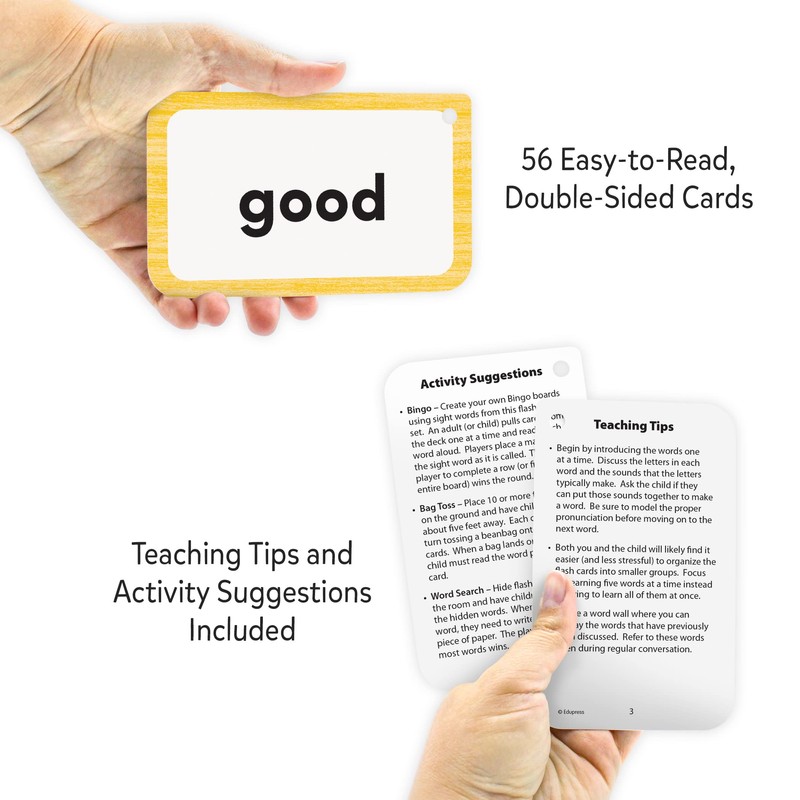 Teacher Created Resources Sight Words Flash Cards - 4 Letter