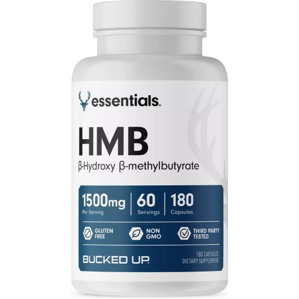 Essentials Hmb Aminoacido Premium 1500mg 180 Cápsulas Eg F55
