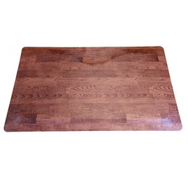 Softwoods, Rectangle 3' x 5' x 1/2" Thick, Oak, Salon and Barber Mat, Anti Fatigue Salon Chair Mat