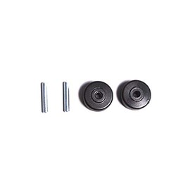 Replacement Part For Wessel Werks EBK340 Vacuum Cleaner Power Nozzle Front Wheel Kit 2 Wheel and Axle # compare to part 10.9011-309