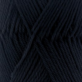 Sensy Calinia Yarn,%100 Mercerized Giza Cotton Yarn, Amigurumi Yarn, 134 Yards, Gauge 2 Fine (Black)