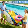 Extra Large Pool Float Storage Bag,79×47 in Hanging Pool Toy