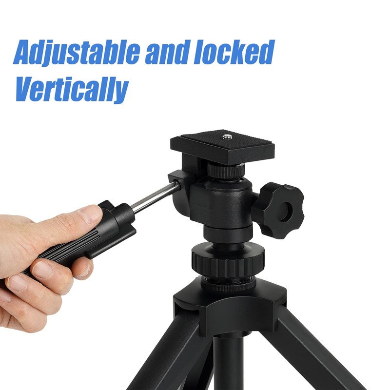 SVBONY SV146 Tabletop Tripod, Spotting Scope Tripod, Adjustable Portable Tripod