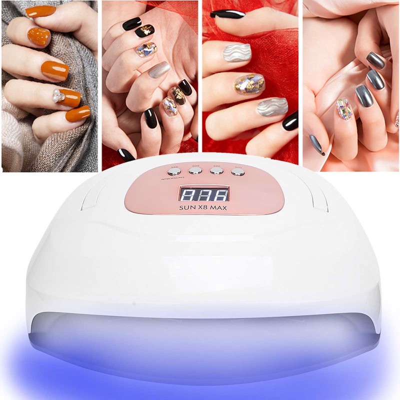 150W LED UV Nail Dryer Lamp Intelligent Timing Gel Polish