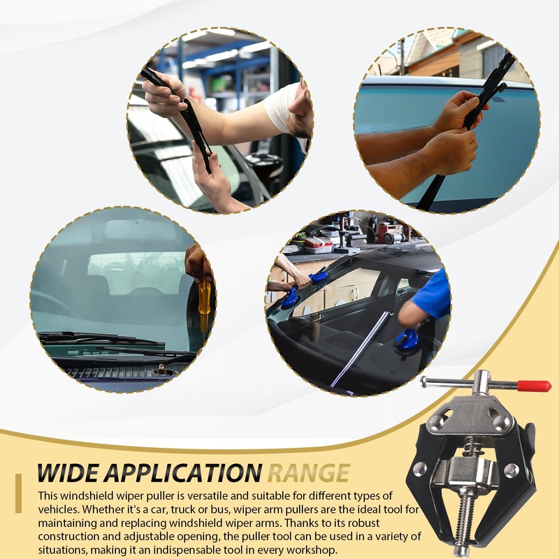 WEGREAT Windscreen Wiper Puller, Pack of 3 Wiper Arm Puller,