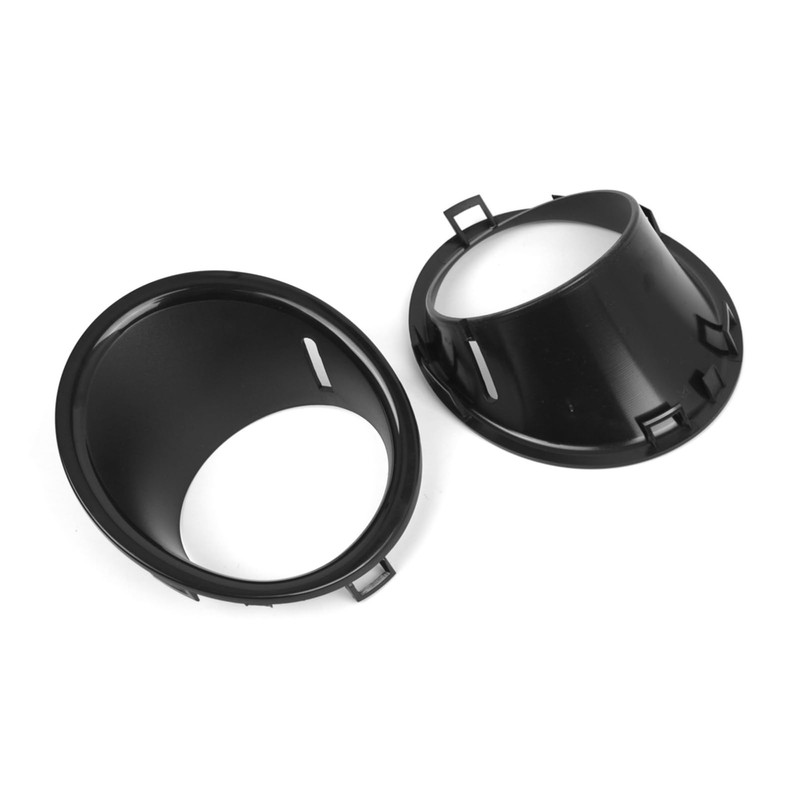2 Trim Rings Fog Light Chrome Replacement for Mini Cooper