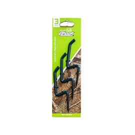 Realtree EZ Hook 3-Pack – Rubber-Coated Screw-in Gear Hooks for Tree – Hang Hunting Accessories, Bags, Optics & More – Lightweight, Durable, and Easy to Install