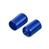 QUARKZMAN Rubber Caps, 50 Pieces Round Screw Thread Protective Caps