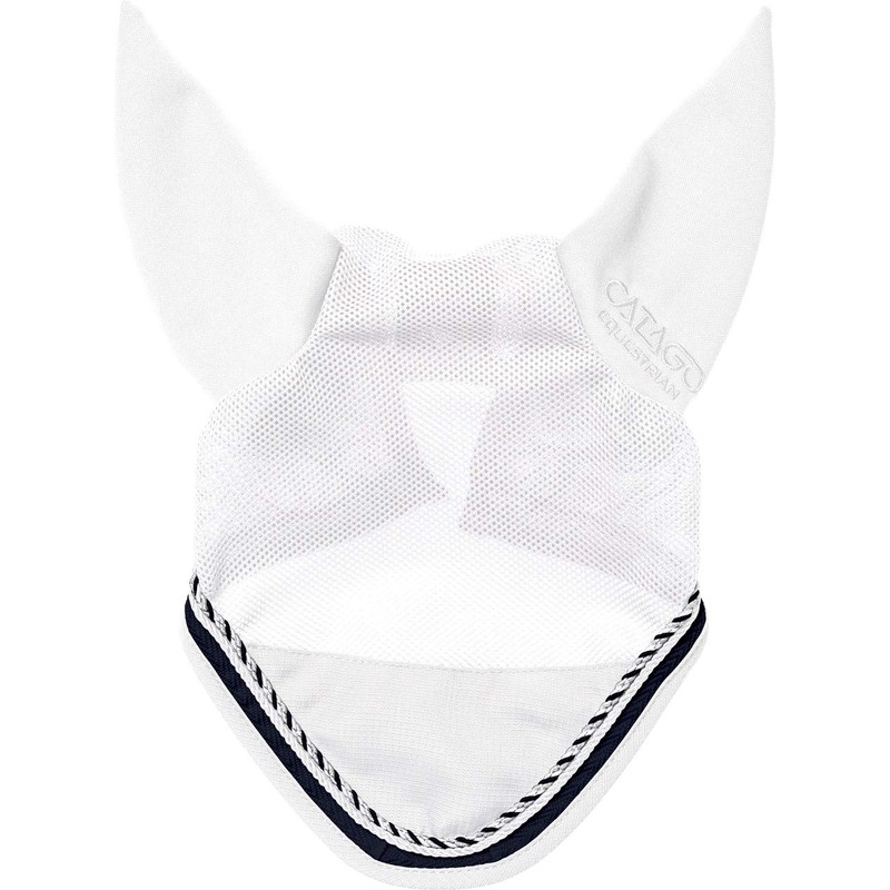 CATAGO Diamond Ear Net (Horse, Navy/Red/White)