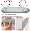 AKOZLIN Tabletop Ironing Board 23.6" L x 14''W x 7''H