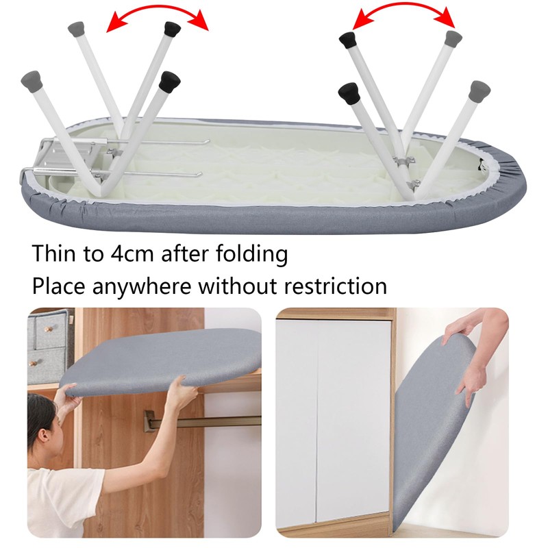AKOZLIN Tabletop Ironing Board 23.6" L x 14''W x 7''H
