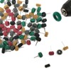 Buffing Wheel 100 Pack Abrasive Polishing Deburring Wheels Metal Polishing