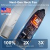 Hionly AI Neck Fan, 6 Speeds Adjustable Portable Personal Fan