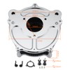 Motorcycle Air Cleaner Skull Style Air Filter Kit Fit for