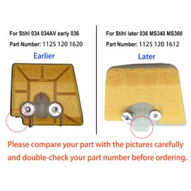 Air Filter with Spark Plug Oil Fuel Line Filter for Stihl 036 MS340 MS360 Chainsaw
