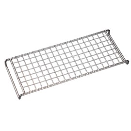 CAMPING MOON MTG-G A4 Size Lightweight Bonfire Grill, Stainless Steel, Lost