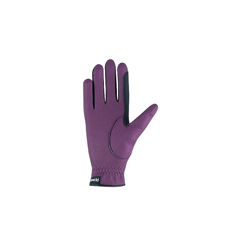 Roeckl Sports Riding Gloves Malta Winter Tournament Winter Gloves, Grape