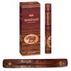 HEM SANDALWOOD Incense sticks Pack of 6 with DHS incense