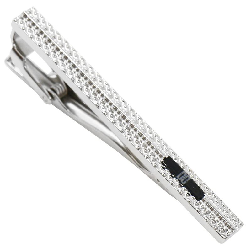 DAKS dt8070 Ducks Onyx Stone Tie Clip, Tie Bar, Tie