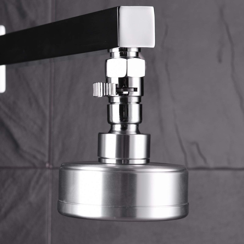 CIENCIA G1 / 2 Inch Brass Chrome-Plated Shower Head Angle