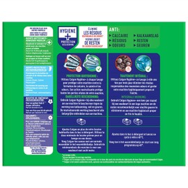 CALGON Hygiene-Plus Anti-limescale Tablets for Washing Machine, Pack of 48