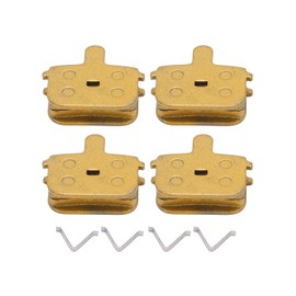 Pastillas de Freno de Bicicleta, 4 Juegos de Pastillas de Freno de Disco de Bicicleta Pastillas de Freno de Bicicleta de Montaña de Metal para Accesorios de Bicicleta M355 M446