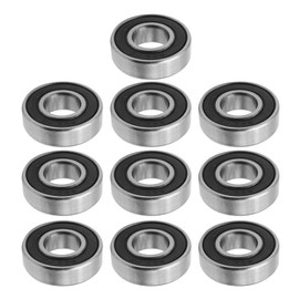 10 Pcs 6001-2RS Bearing Rubber Sealed Deep Groove Ball Bearings 12x28x8mm Sealed Bearing Tool Accessories Steel Ball Bearings