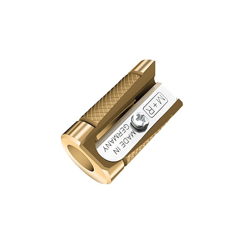 Castor M + R 706100000 Simple Brass Pencil Sharpener, Gift