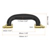 QUARKZMAN Luggage Handles 155 mm/6.1 Inch PU Leather Pull Handle