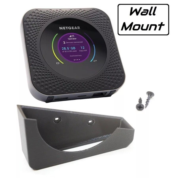Speedway Wall Mount Bracket Holder for for Netgear Nighthawk M1