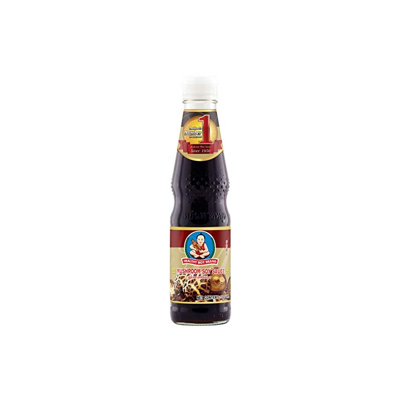 Healthy Boy Thai Mushroom Thin Soy Sauce, 10 Fl Oz,