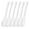 Btrquedo Tea Spoon Porcelain Espresso Spoons Set of 6, Ceramic