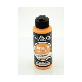 Light Orange 120 ml Hybrid Acrylic Paint For Multisurfaces