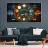 5D Large Diamond Art Painting,Tree of Life Moon Diamond Art