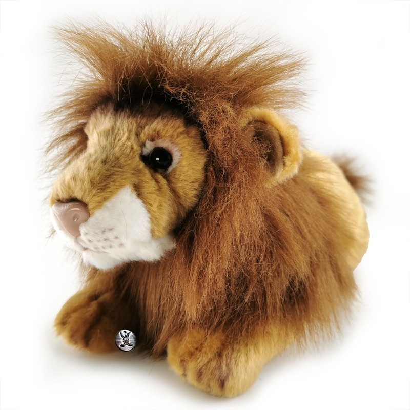 Lion Cuddly Toy Plush Toy Lying Plush Lion ASLAN