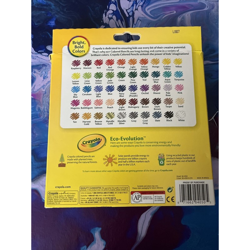 Crayola Colored Pencils 50-Color Set