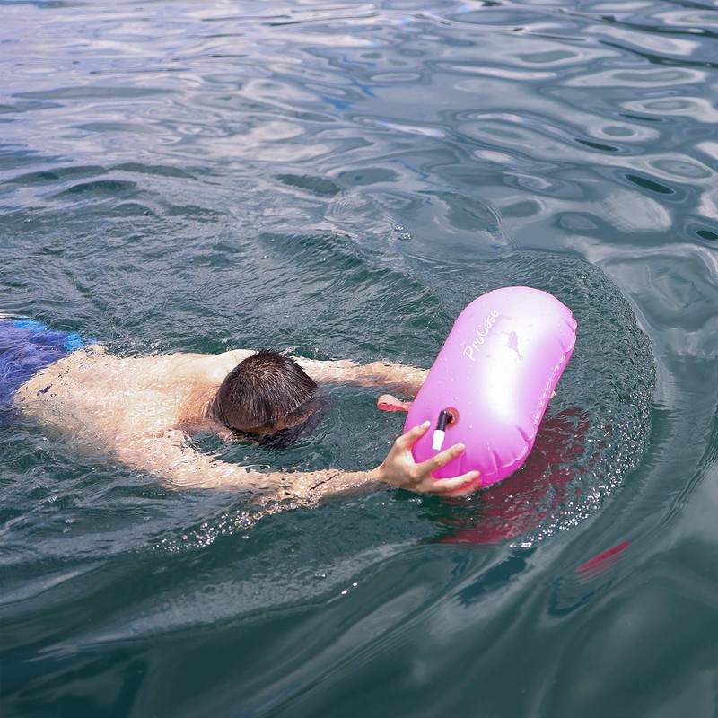 ProCase Swim Buoy Float, Swimming Bubble Safety Float with Adjustable