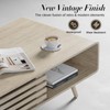 Easyego Coffee Table with Storage, Farmhouse Wood Tables for Living